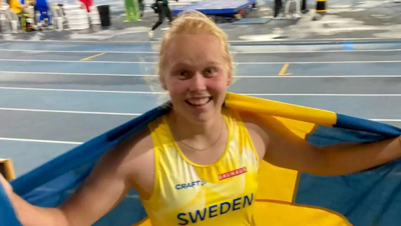 Friidrott: Emma Sralla överlägsen i JVM – guld till Sverige