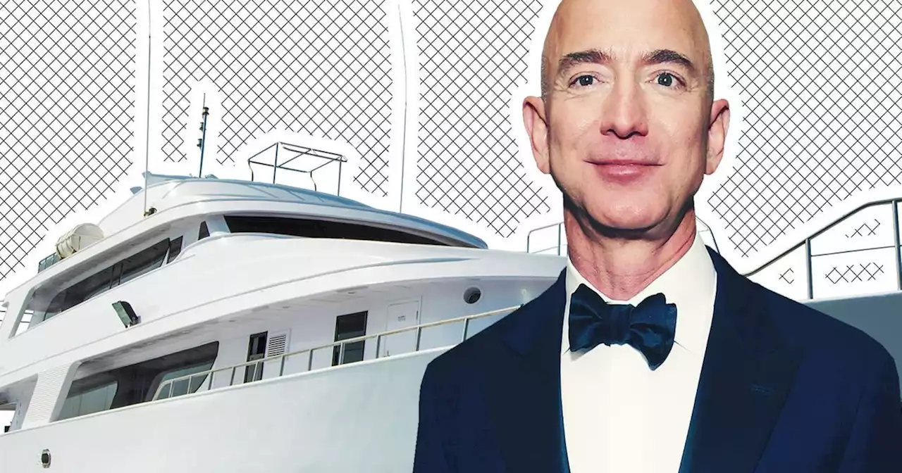 Jeff Bezos’s Yacht Narrowly Avoids Egging