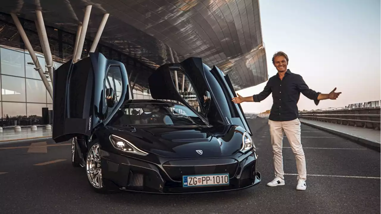 F1 champ Nico Rosberg takes delivery of Rimac Nevera #001