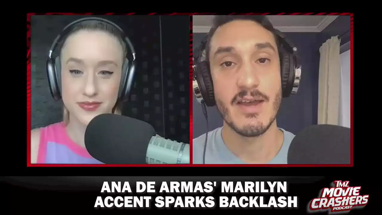 Ana De Armas' Marilyn Accent Sparks Backlash by TMZ Movie Crashers