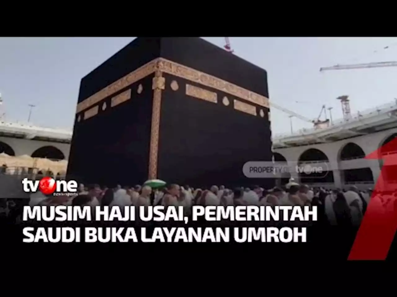 Pemerintah Arab Saudi Buka Layanan Umrah Baru - tvOne