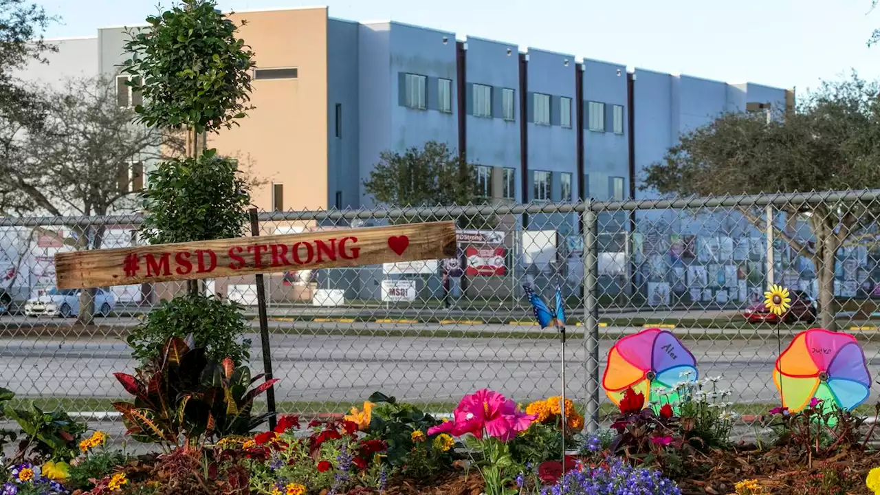 Parkland jury making rare visit to bloodied school building