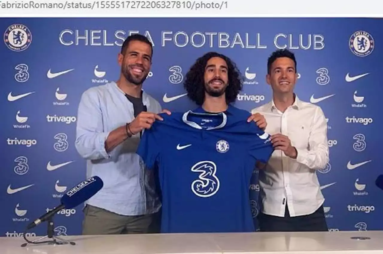 RESMI - Chelsea Boyong Marc Cucurella dari Brighton & Hove Albion, Harga Capai Rp1,1 Triliun - Bolasport.com