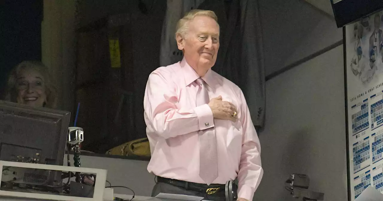 Dodgers to pay tribute to Vin Scully before Friday night's game