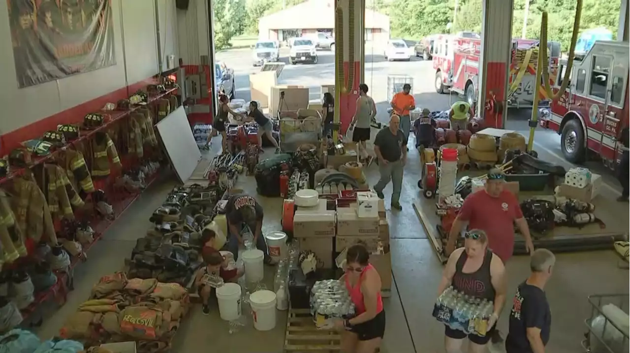 'It's What We Do': Bucks County Fire Department, Volunteers Collect Donations For Kentucky Fire Stations Impacted By Floods