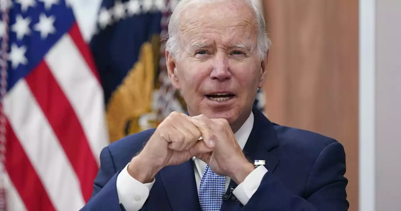 Biden takes cautious victory lap on red hot jobs report