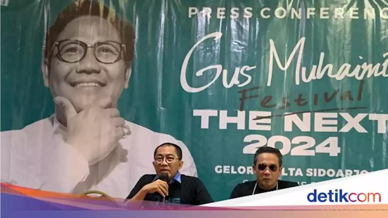 PKB Gelar Gus Muhaimin Festival-Tak Bisa Larang Relawan Pakai Atribut NU