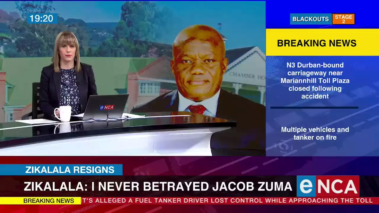 Zikalala disputes claims he betrayed Jacob Zuma