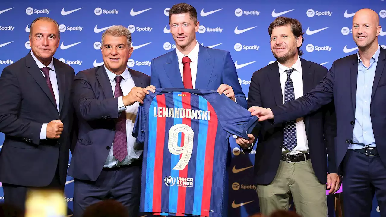 Robert Lewandowski erhält Rückennummer 9 von Memphis Depay: Barça-Boss Joan Laporta erklärt die Gründe