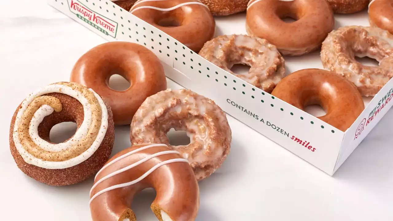 Krispy Kreme announces early arrival of pumpkin spice-flavored menu