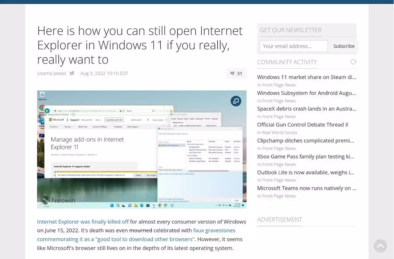 消えたはずの「Internet Explorer 11」を起動する方法 - トピックス｜Infoseekニュース