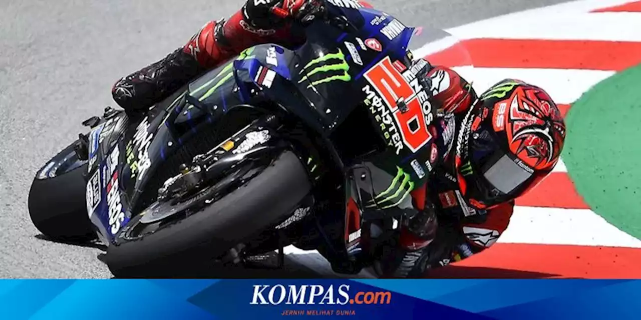 Hasil FP2 MotoGP Inggris 2022: Pemanasan Long Lap Penalty, Quartararo Tercepat