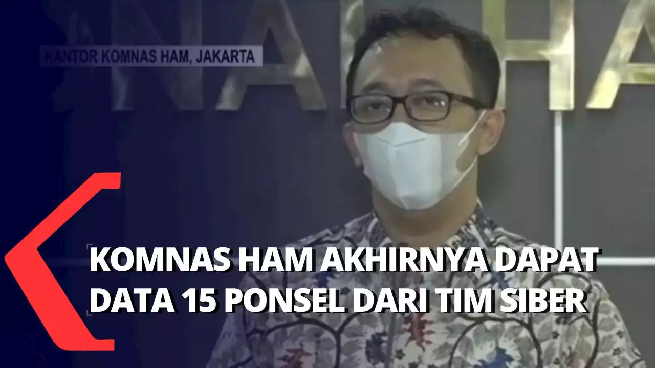 Komnas HAM Periksa 15 Ponsel dari Tim Siber Terkait Kematian Brigadir Yoshua