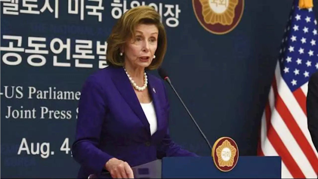 Kunjungi Korea Selatan, Ketua DPR AS Nancy Pelosi Bersumpah Bakal Dukung Denuklirisasi Korea Utara