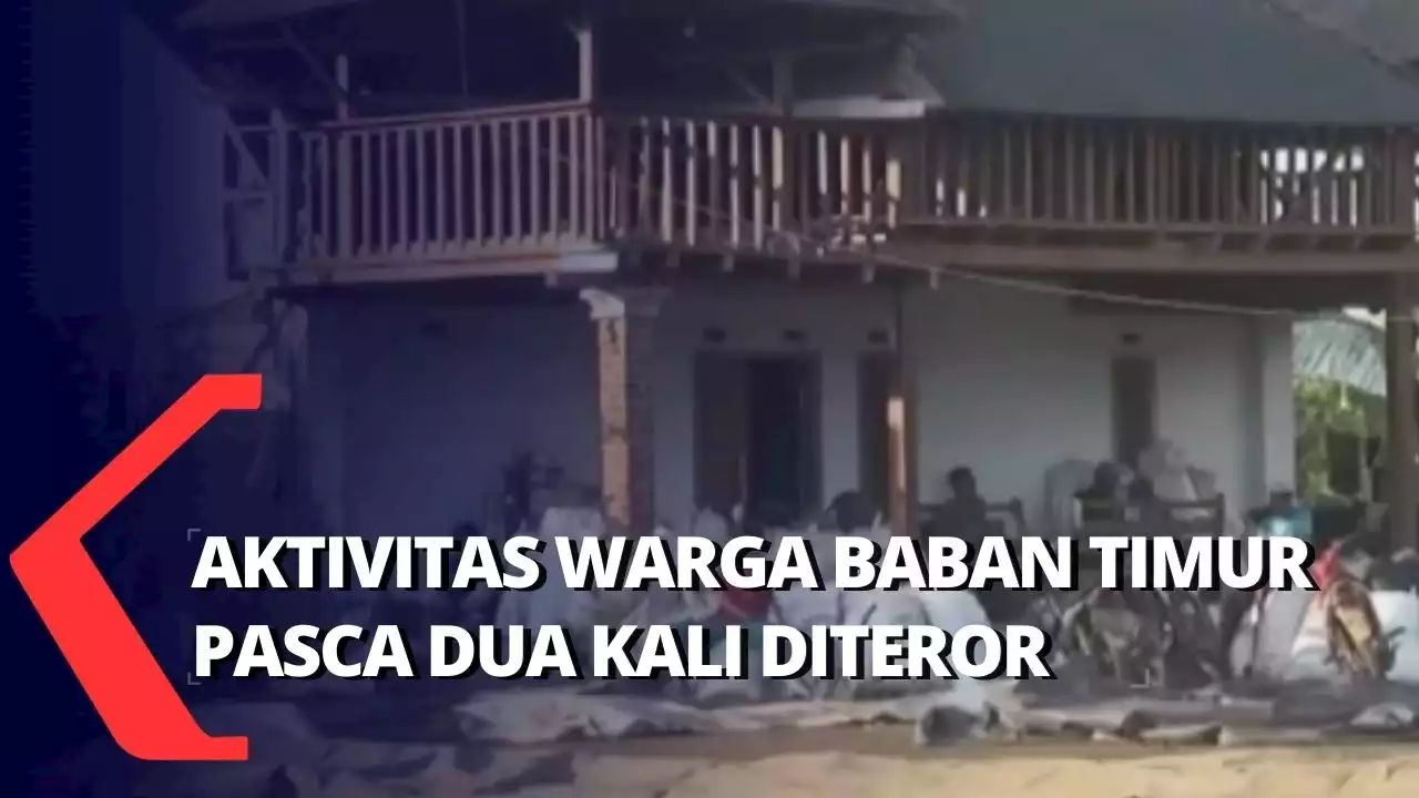 Warga Baban Timur Was-Was Beraktivitas Pasca Dua Kali Diteror Kelompok Tak Dikenal