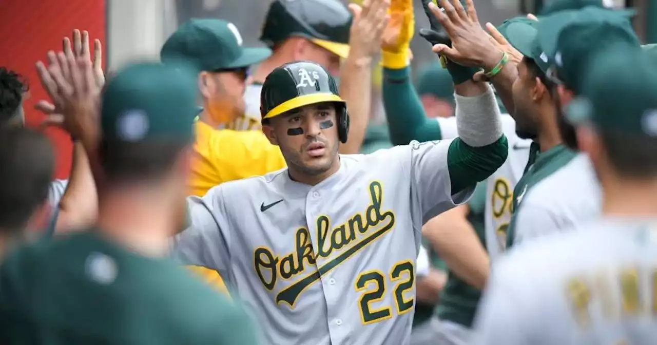 A's give up 7 solo HRs, still beat Angels