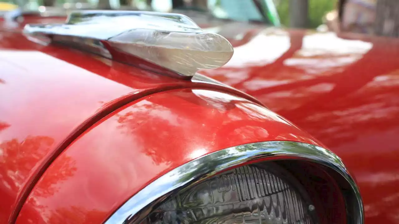 Back to School is cool with this 1957 Pontiac-driving teacher