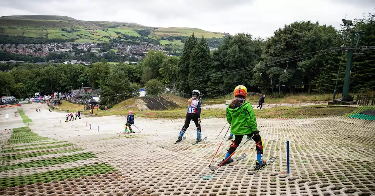 Rossendale hosts huge ski races with hundreds taking to slopes