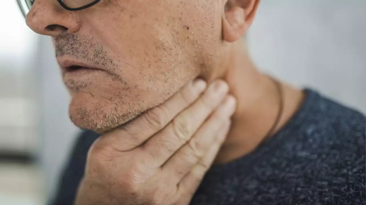 A man's voice grew hoarse for no obvious reason. It turns out, he had fungus in his throat.