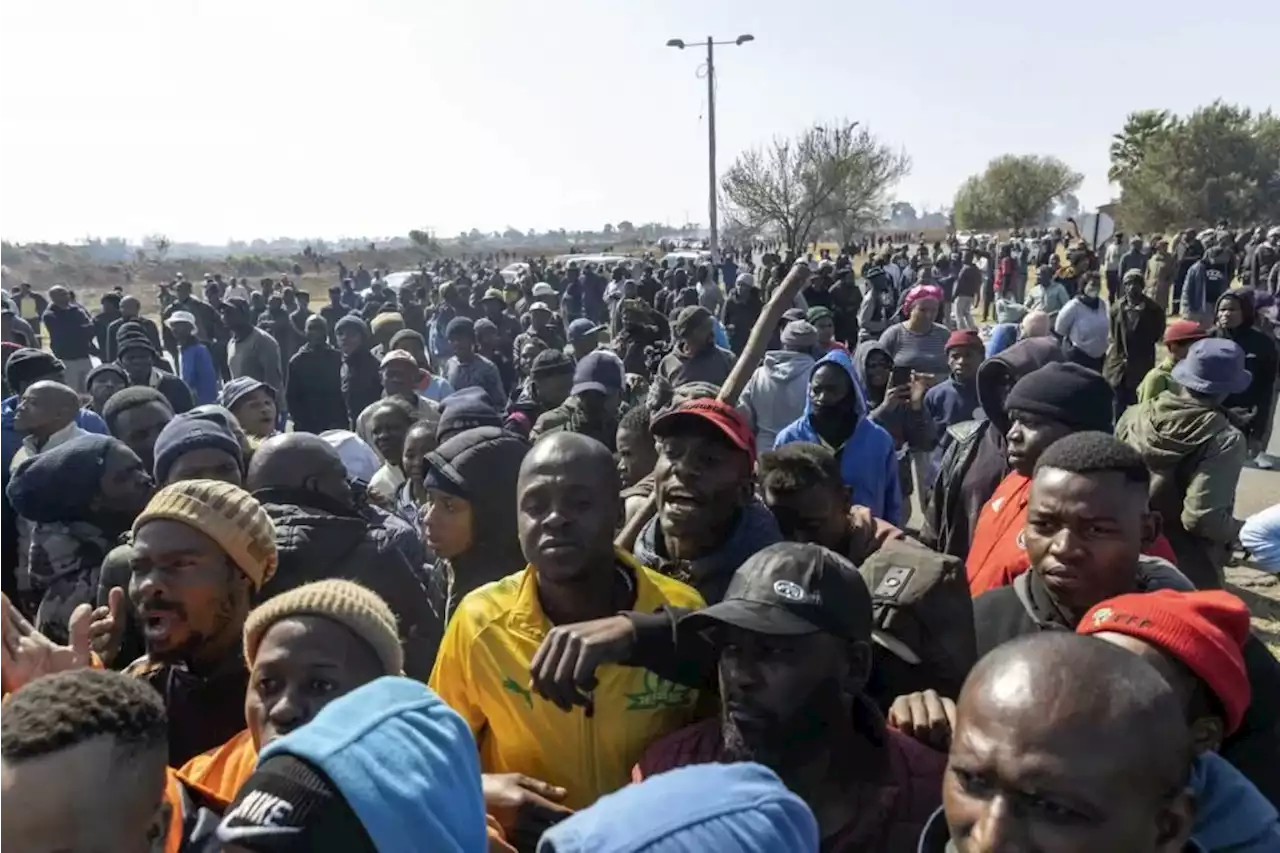 Kagiso residents turn violent, assault people accused of illegal mining, crime