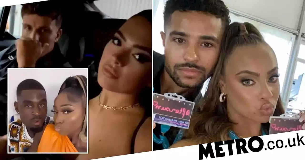 Love Island’s Gemma and Luca cuddle up at reunion in behind-the-scenes teaser