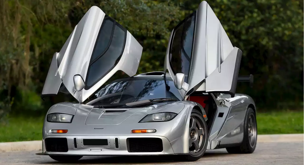 McLaren F1 with one-off headlights is for sale