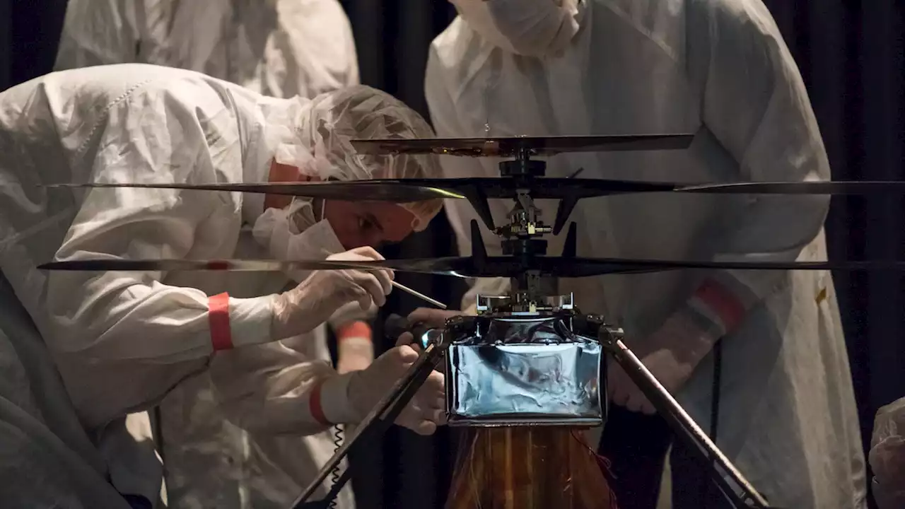 How helicopters are shaking up the hunt for life on Mars