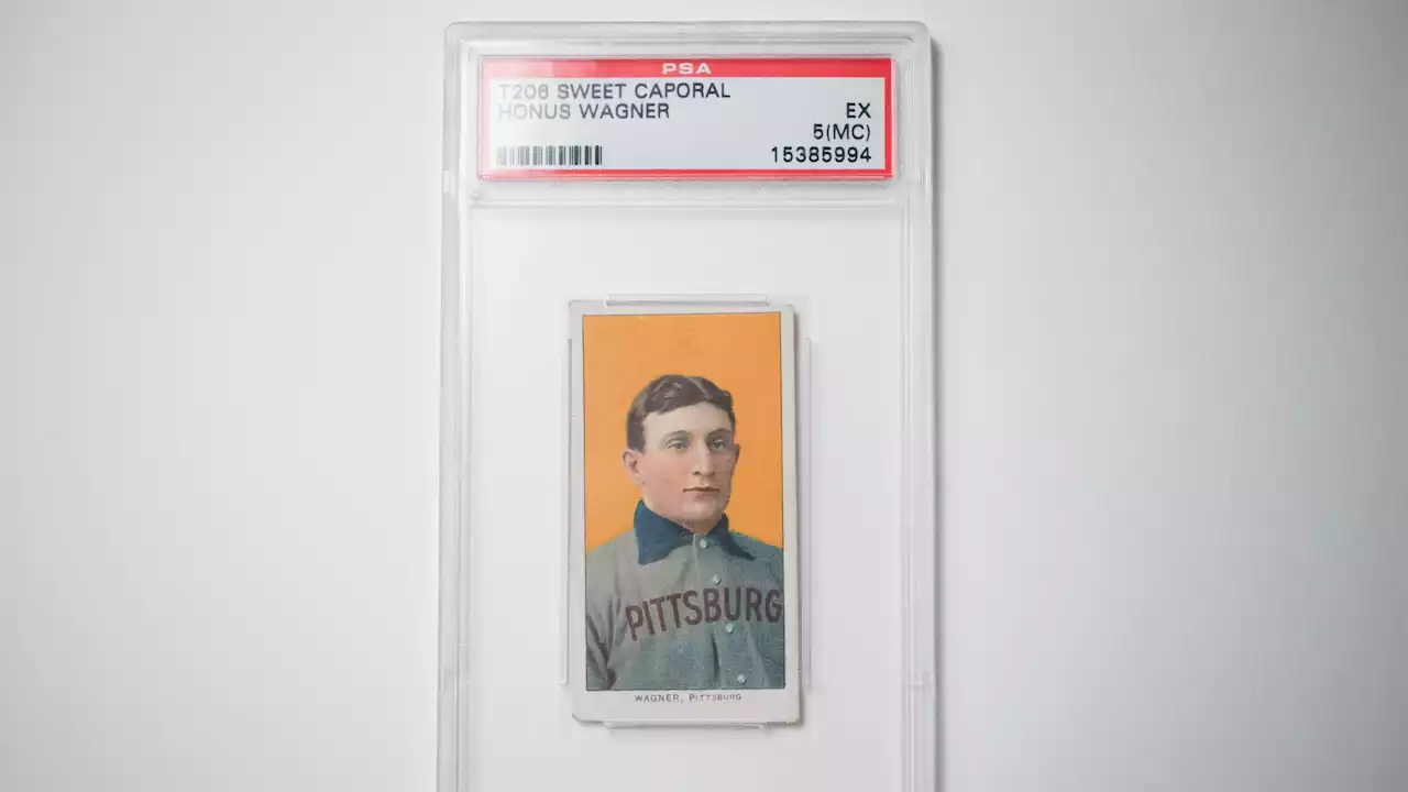 Honus Wagner T-206 Baseball Card Sells for Record-Breaking $7.25M