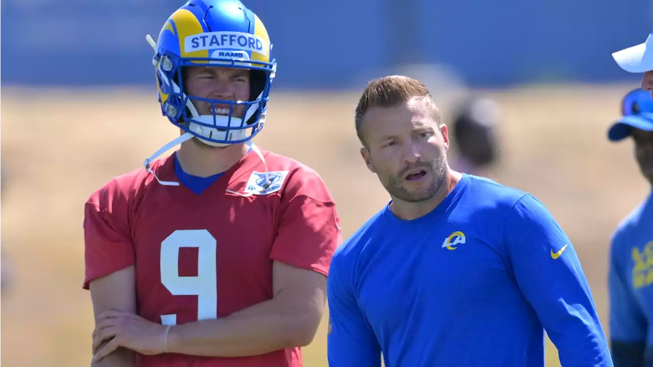 Matthew Stafford Dealing With ‘Abnormal' Elbow Pain, Sean McVay Says