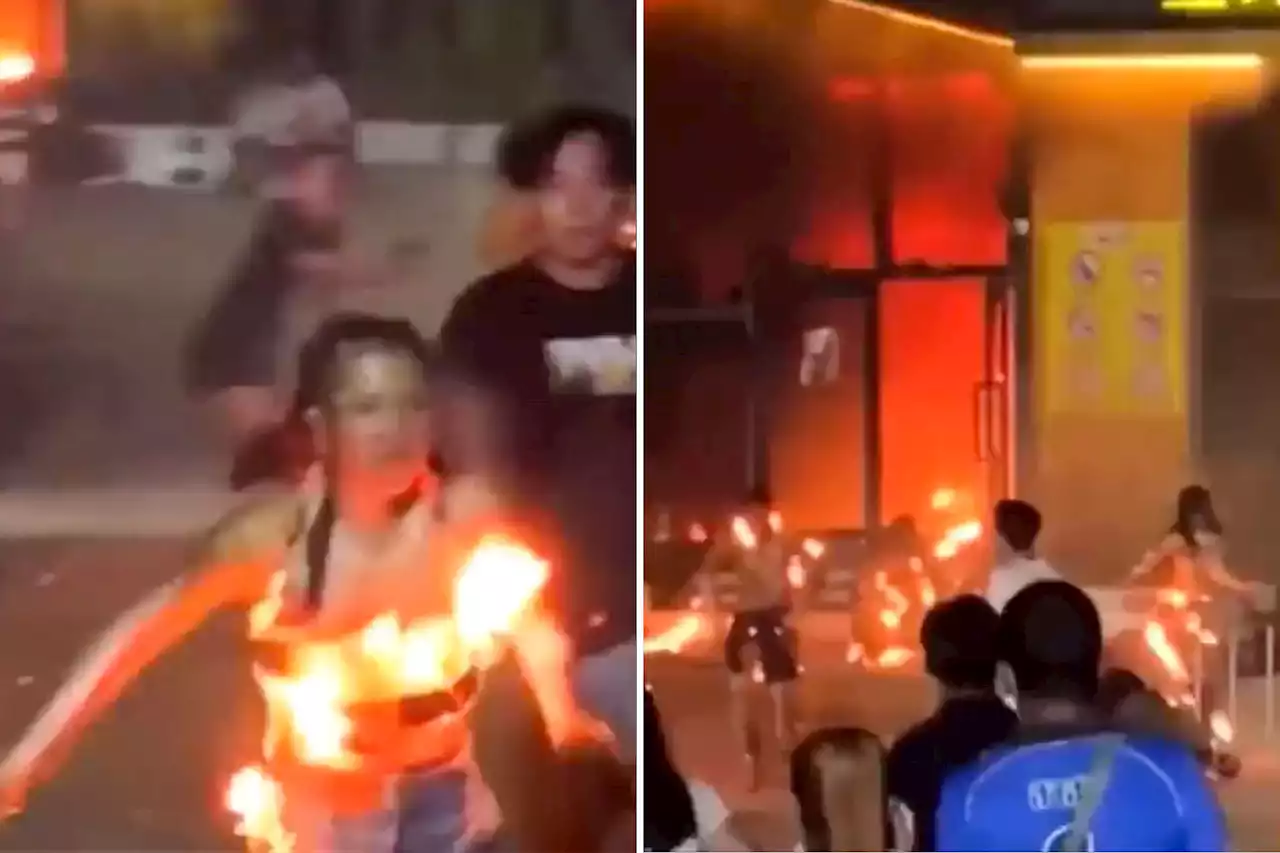 Horrifying videos show chaos at Thai nightclub fire