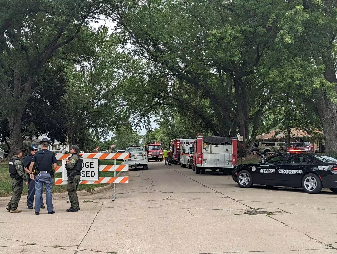 Suspect arrested after 4 people found dead in fires at 2 Nebraska homes