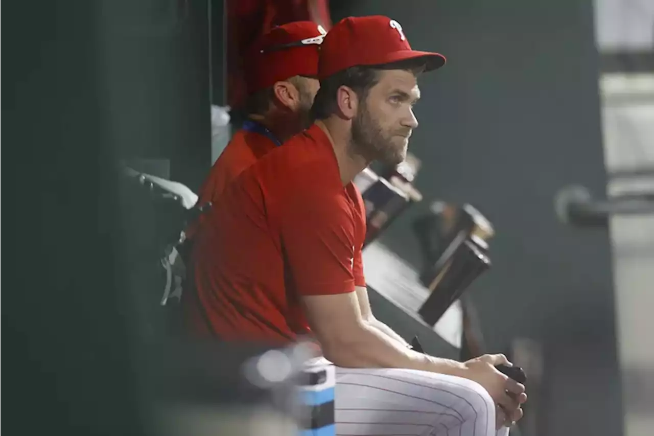 Phillies’ Bryce Harper: No pain throwing but focused on getting his ‘swing going’