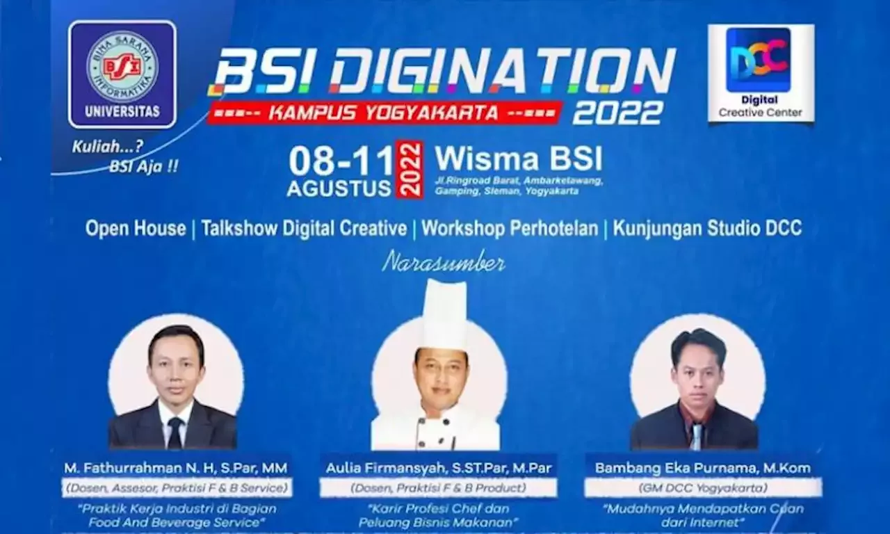 Universitas Bsi Kampus Yogyakarta Kenalkan Dunia Kreatif Digital 