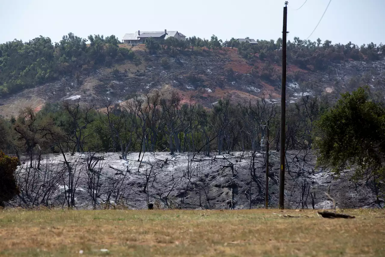 Separate Hill Country fires burn more than 2,000 acres