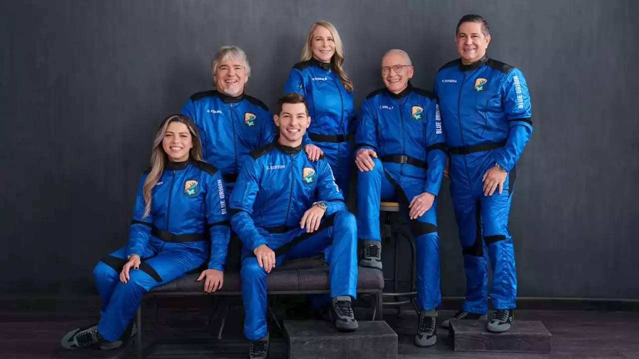 'Woohoo! We're not going to die!' Blue Origin space tourists celebrate successful mission