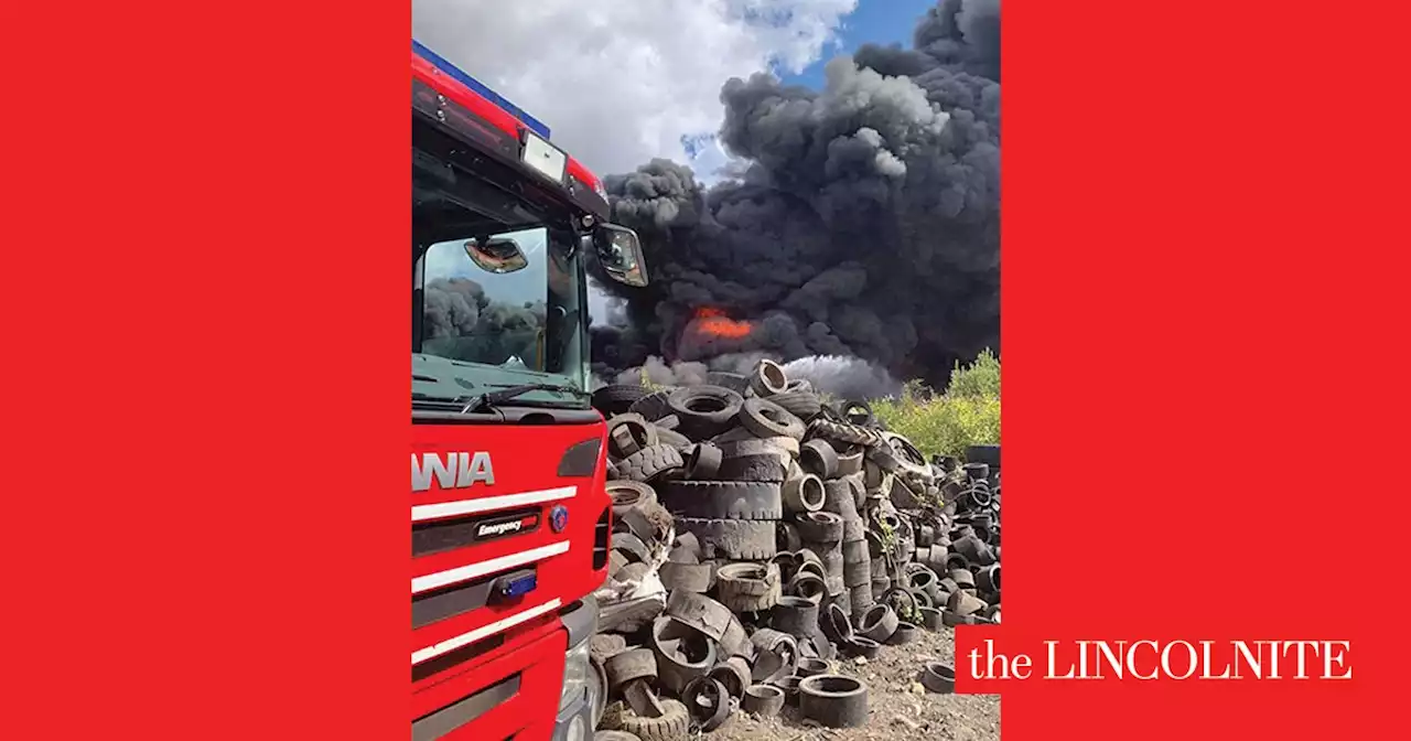 Crews still tackling one thousand tyres and scrap vehicles on fire