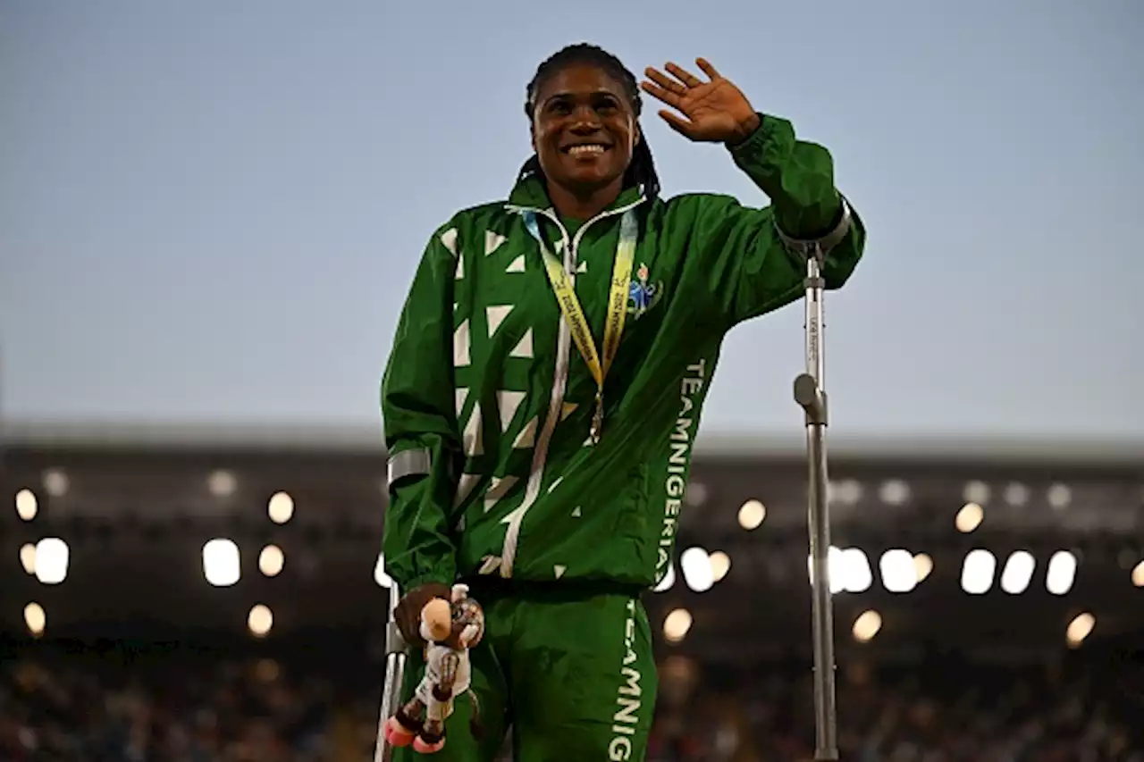 Oh my Goodness! Nigeria's Nwachukwu takes gold in the discus