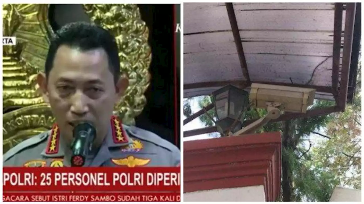 Beda Fakta Sebelum Ferdy Sambo Dinonaktifkan dan Setelah Timsus Kerja, CCTV Bukan Rusak Tapi Dicopot - Tribunnews.com