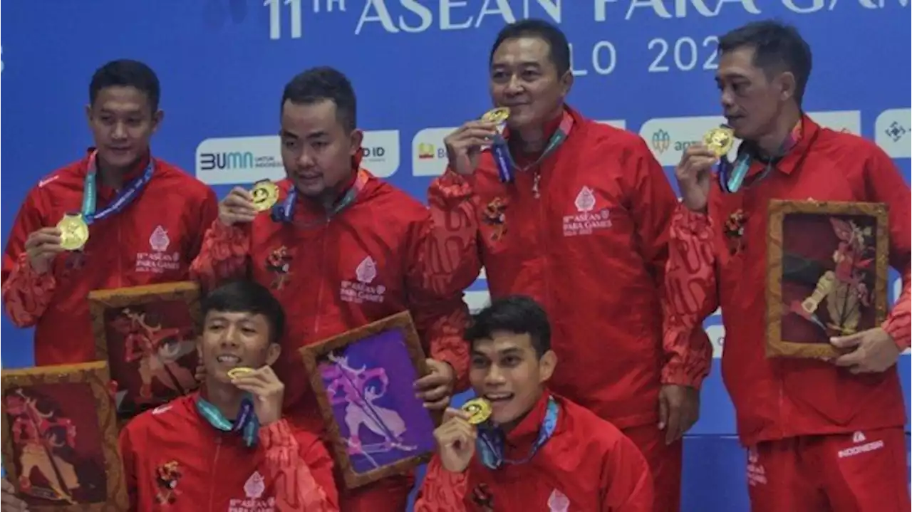 Klasemen Sementara ASEAN Para Games 2022: Indonesia Lampaui Target