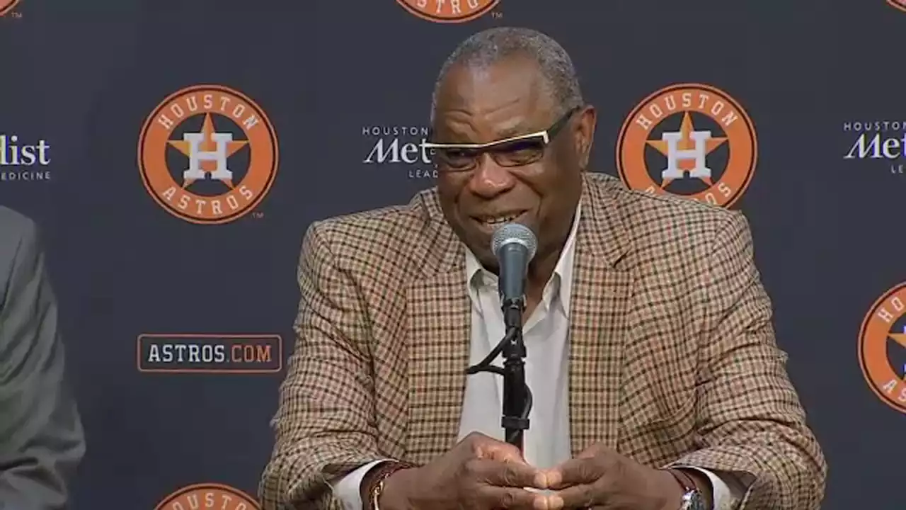 Astros manager Dusty Baker tests positive for COVID-19