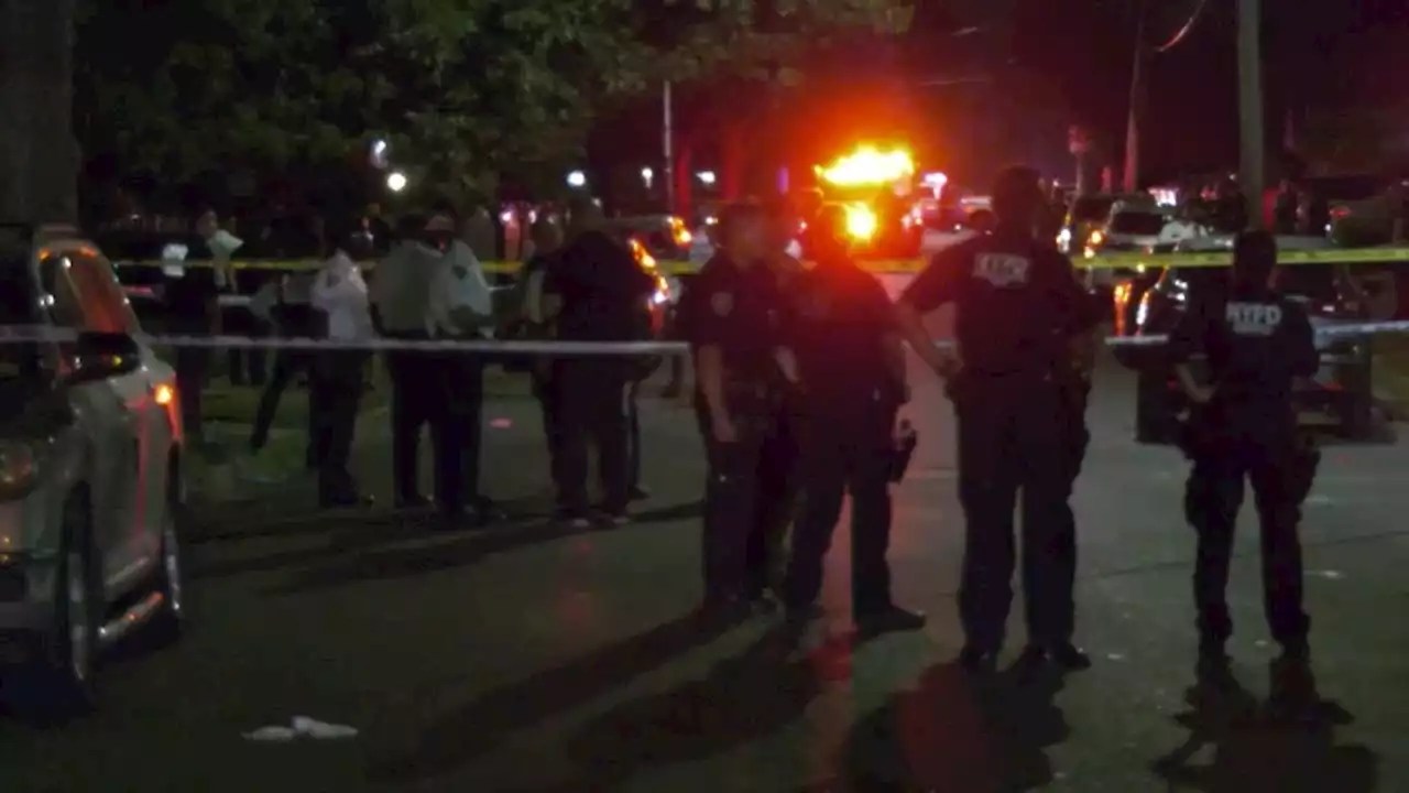 NYPD shoot at gunmen firing at house party in Laurelton, Queens; 4 people hurt