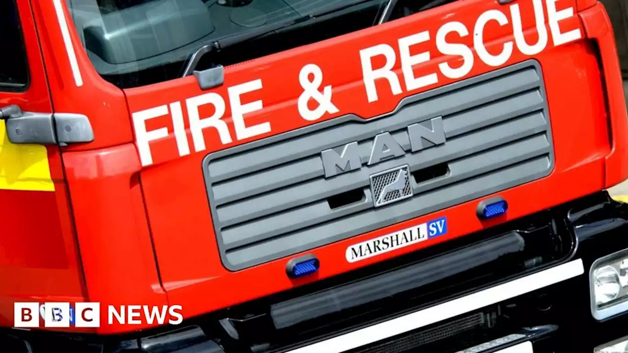 Pomeroy: Man rescued as lorry crashes into property