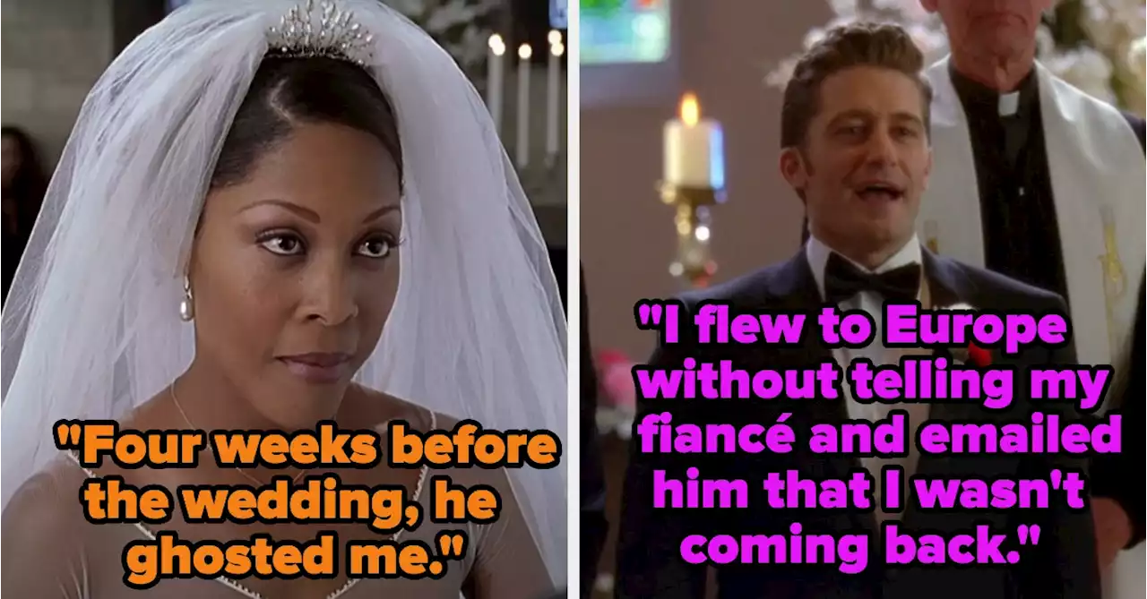 24 Unexpected Stories About People Who Randomly Called Off Their Wedding