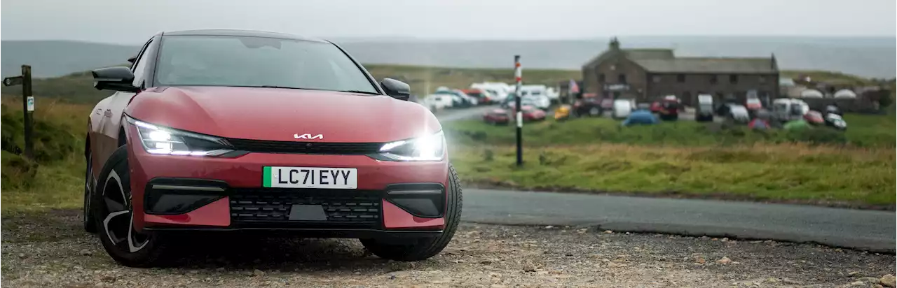 Adventure Team Takes The Kia EV6 Up Britain's Highest Climbing Route