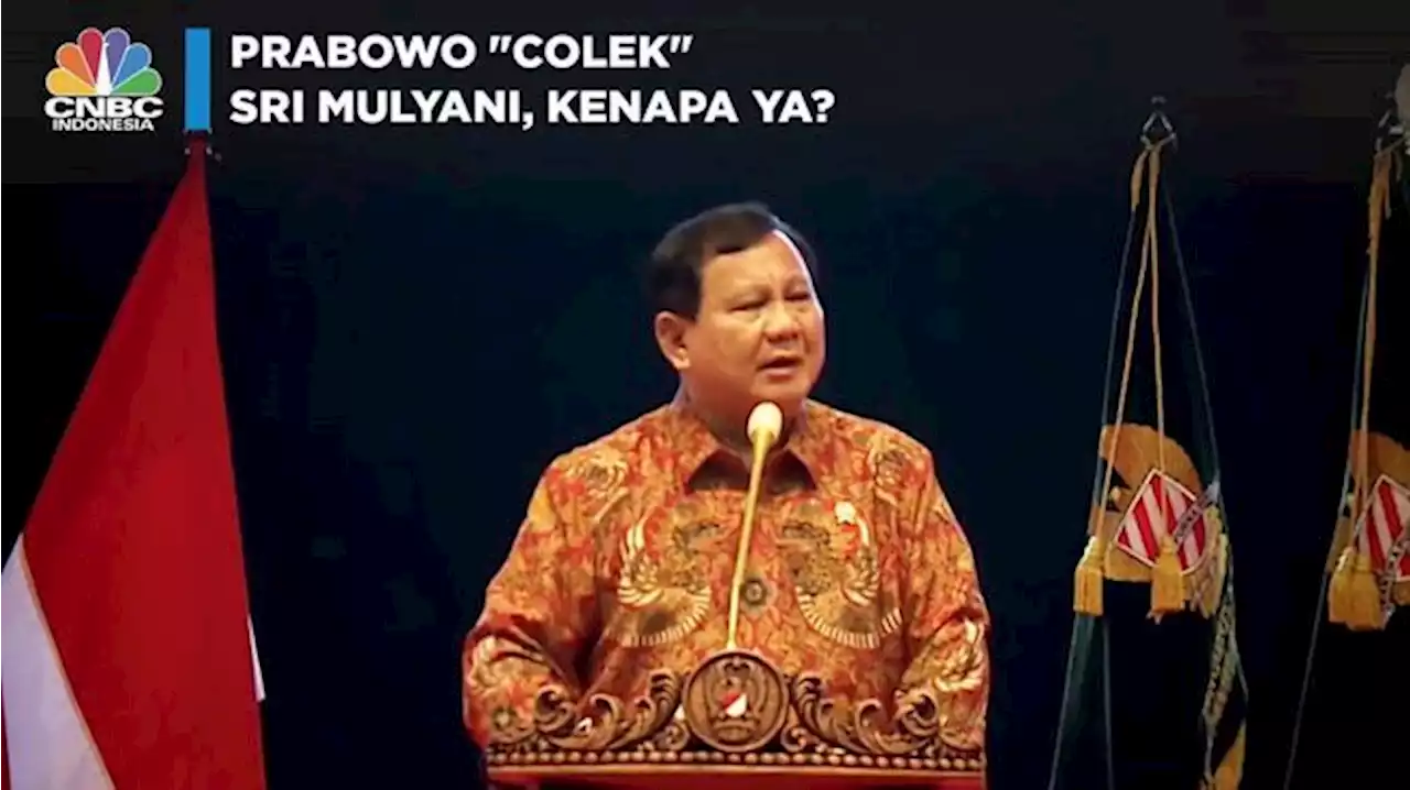 Prabowo 'Colek' Sri Mulyani, Kenapa Ya?