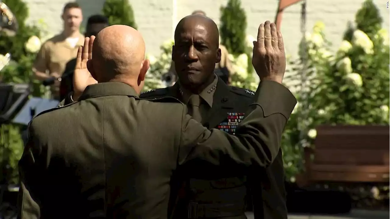 Lt. Gen. Michael Langley becomes Marines' first Black four-star general