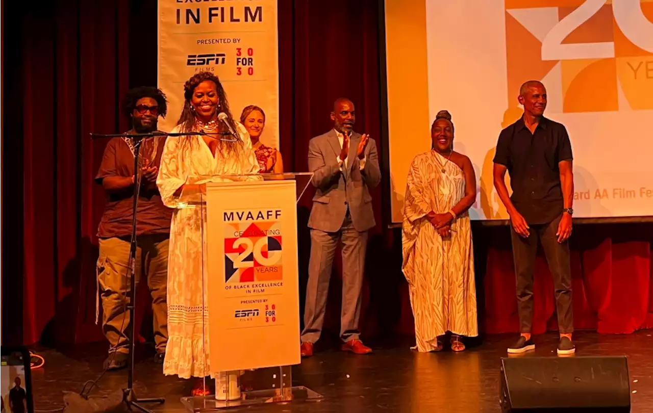 Barack & Michelle Obama Make Surprise Appearance In Support Of ‘Descendent’ Documentary At MVAAFF