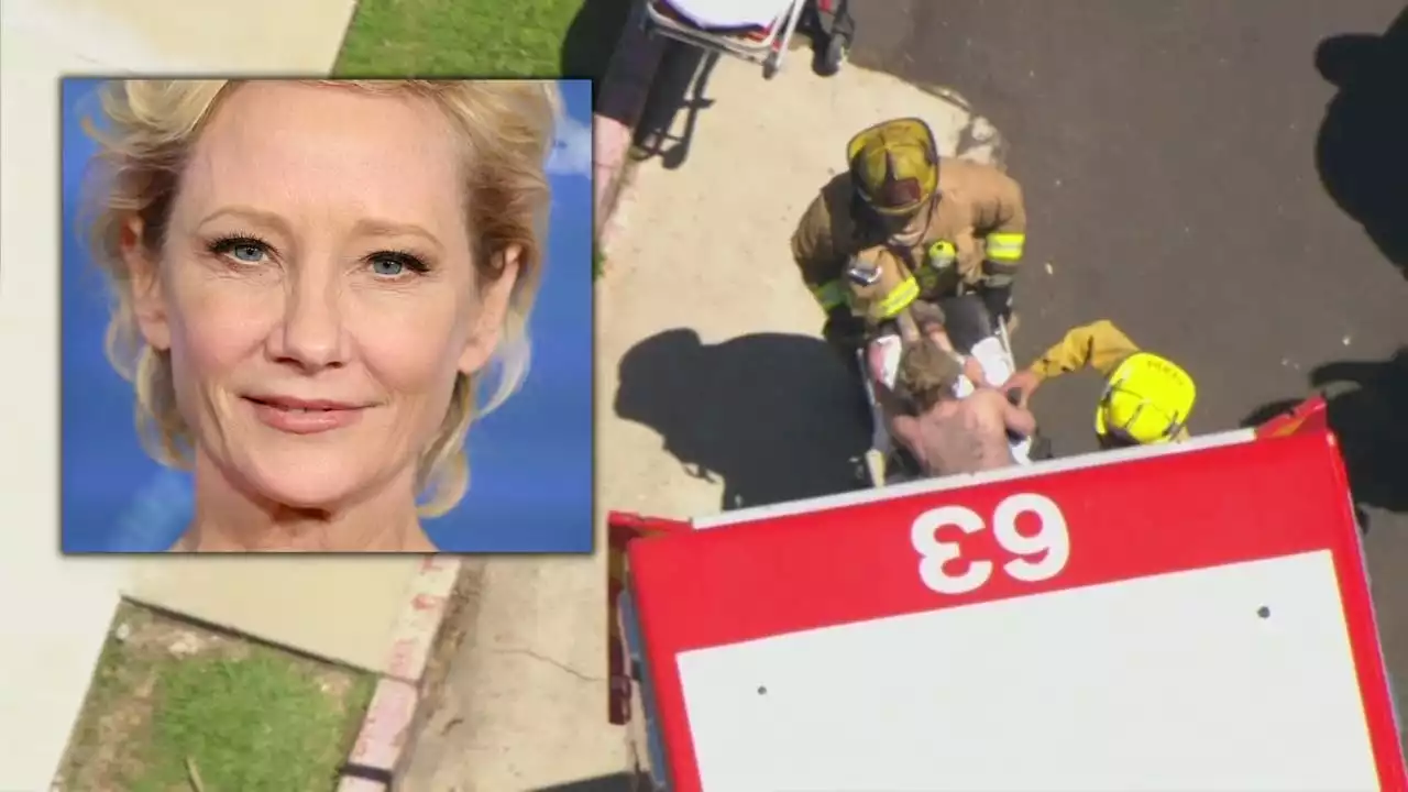 Actress Anne Heche crashes car into Mar Vista home