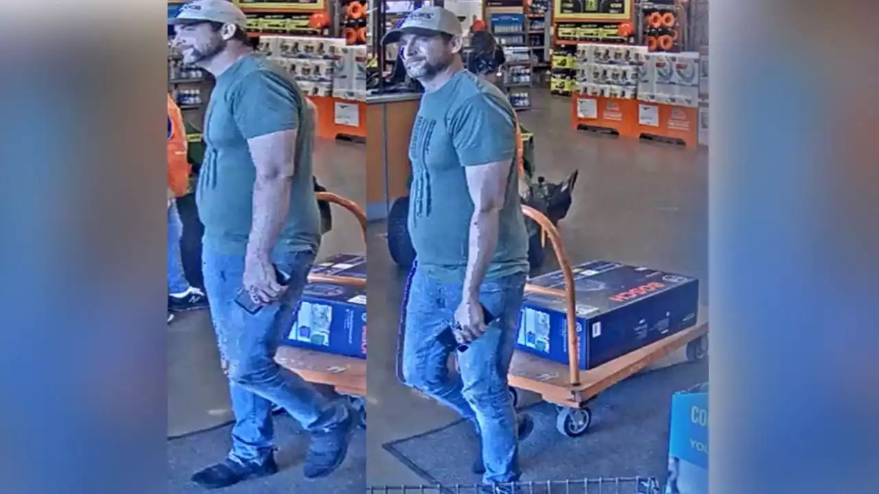 Police looking for Bradley Cooper look-alike accused of stealing from Home Depot