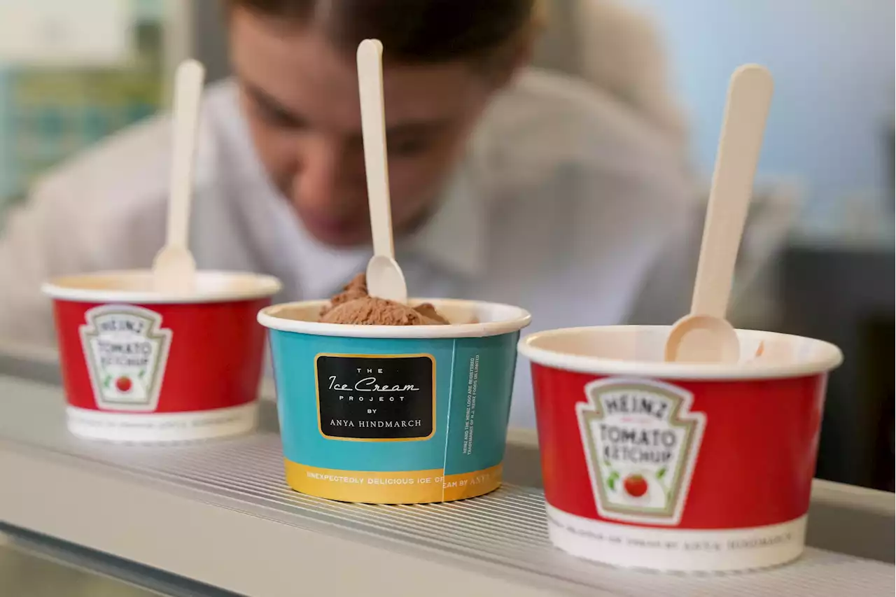 Ketchup, mayo, baked beans ice cream flavors being offered to London consumers